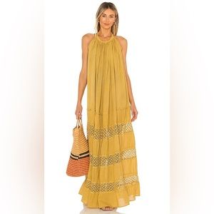 Jen’s pirate booty Waimea Maxi Dress in Jibarita Whiskey size XS. NWOT